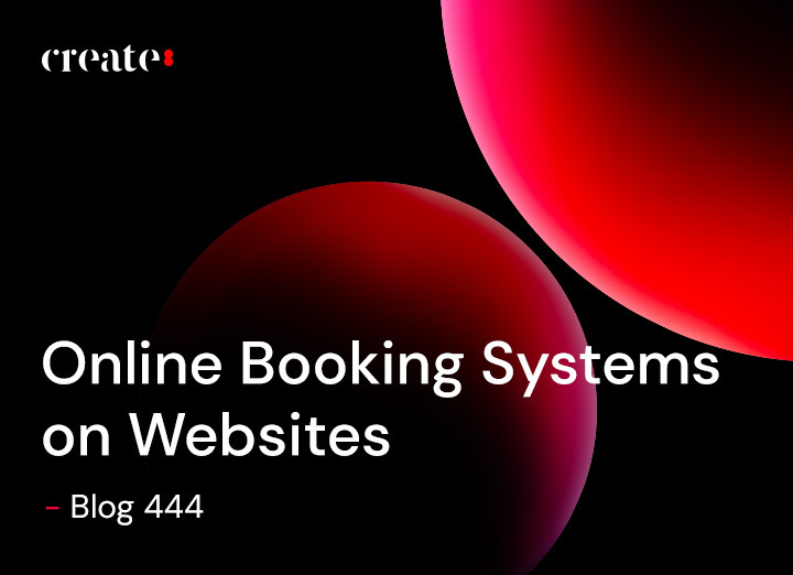 Online Booking Systems on Websites - Blog 444